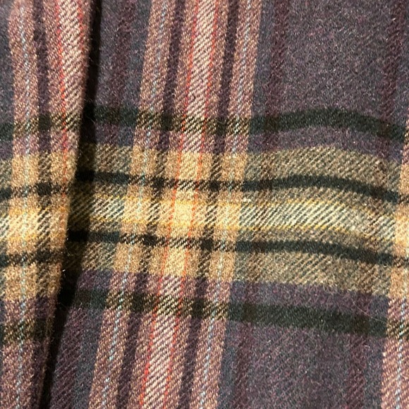 Vintage Eddie Bauer Mens Wool Lined Mountain Parka Jacket Large L Plaid - Picture 10 of 10